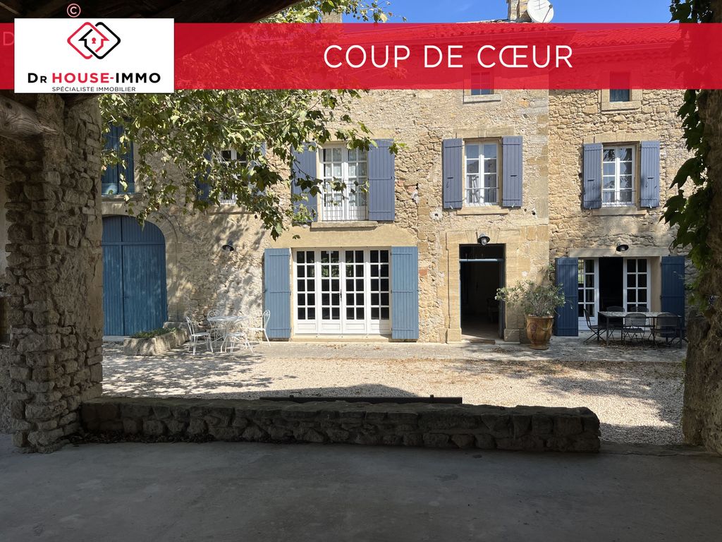 Achat maison à vendre 5 chambres 190 m² - Camaret-sur-Aigues