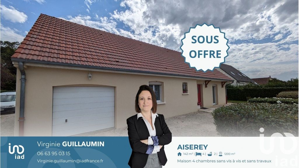 Achat maison à vendre 4 chambres 142 m² - Aiserey