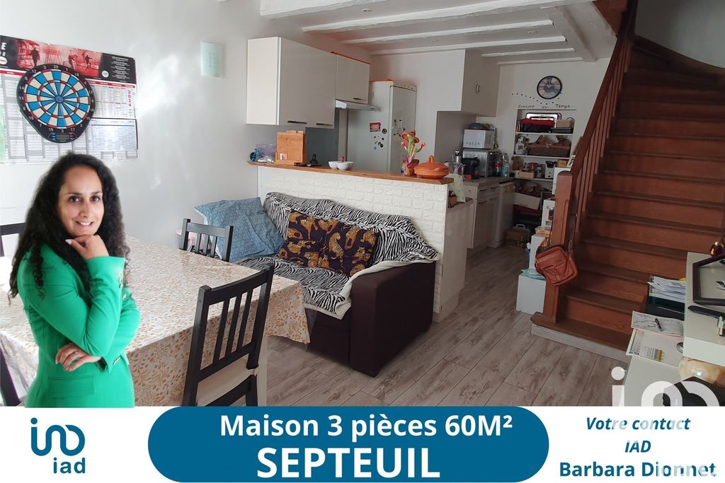 Achat maison à vendre 2 chambres 60 m² - Septeuil