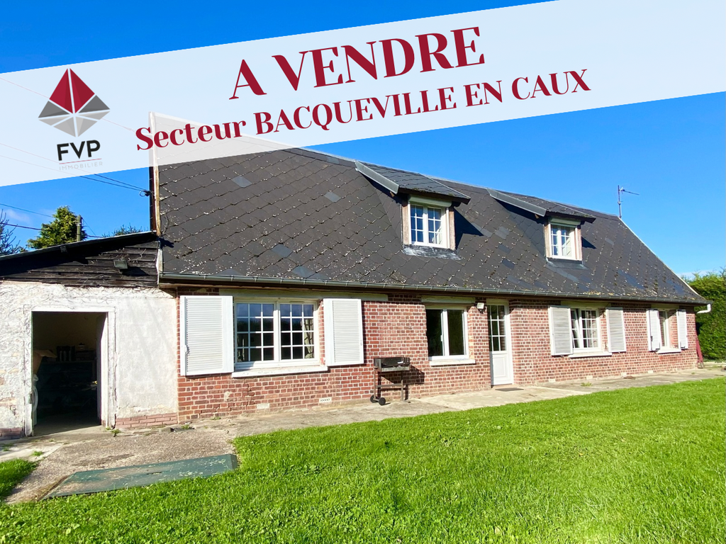 Achat maison à vendre 5 chambres 110 m² - Bacqueville-en-Caux