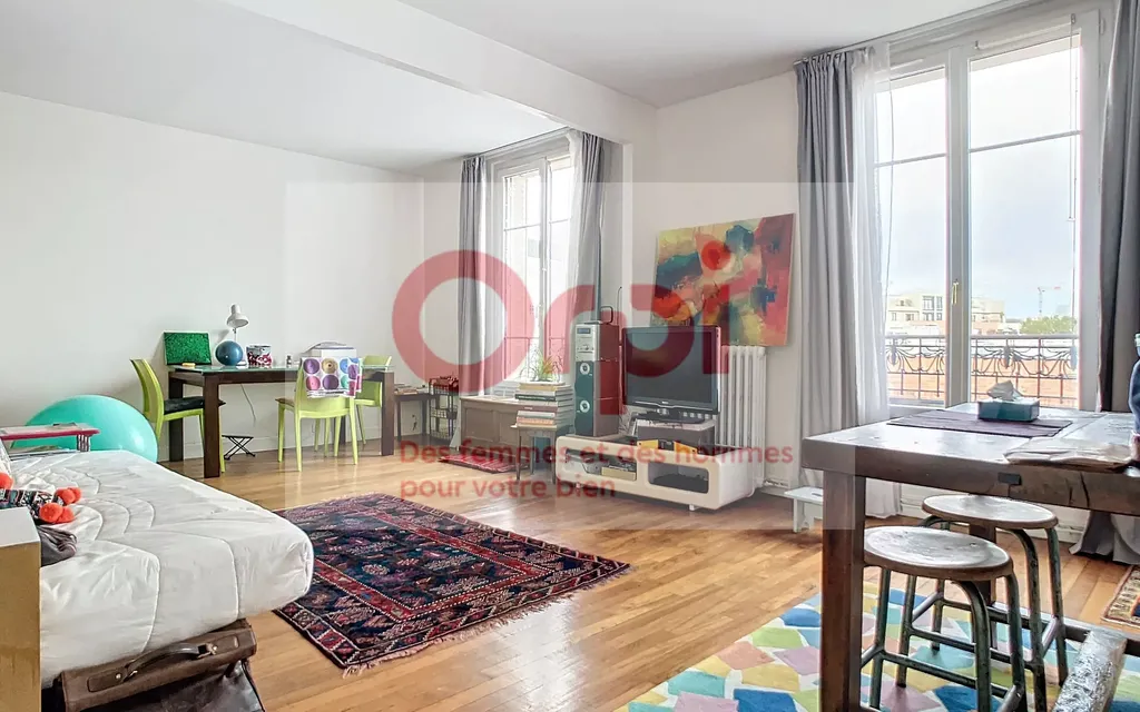 Achat appartement à vendre 3 pièces 55 m² - Issy-les-Moulineaux