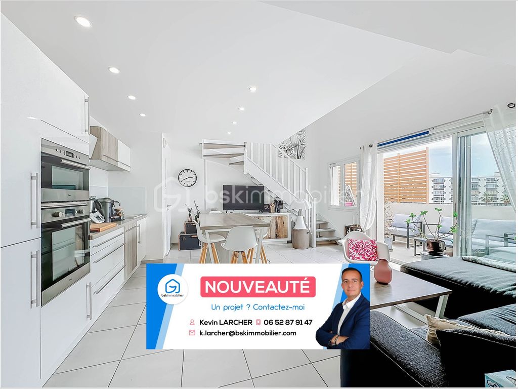 Achat duplex à vendre 3 pièces 65 m² - Palavas-les-Flots