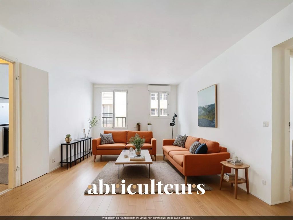 Achat appartement à vendre 3 pièces 64 m² - Paris 11ème arrondissement