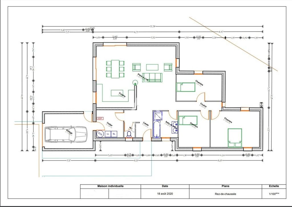 Achat maison 3 chambre(s) - Corquilleroy