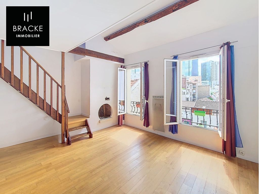 Achat duplex à vendre 3 pièces 56 m² - Courbevoie