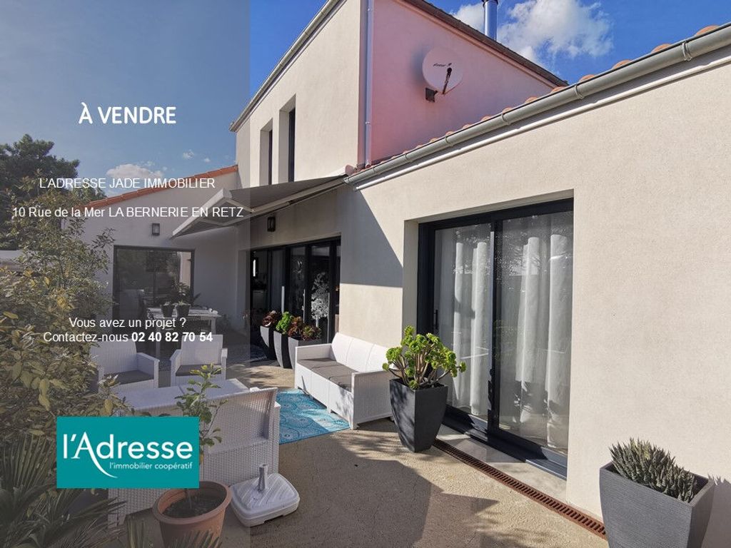 Achat maison à vendre 4 chambres 161 m² - La Bernerie-en-Retz