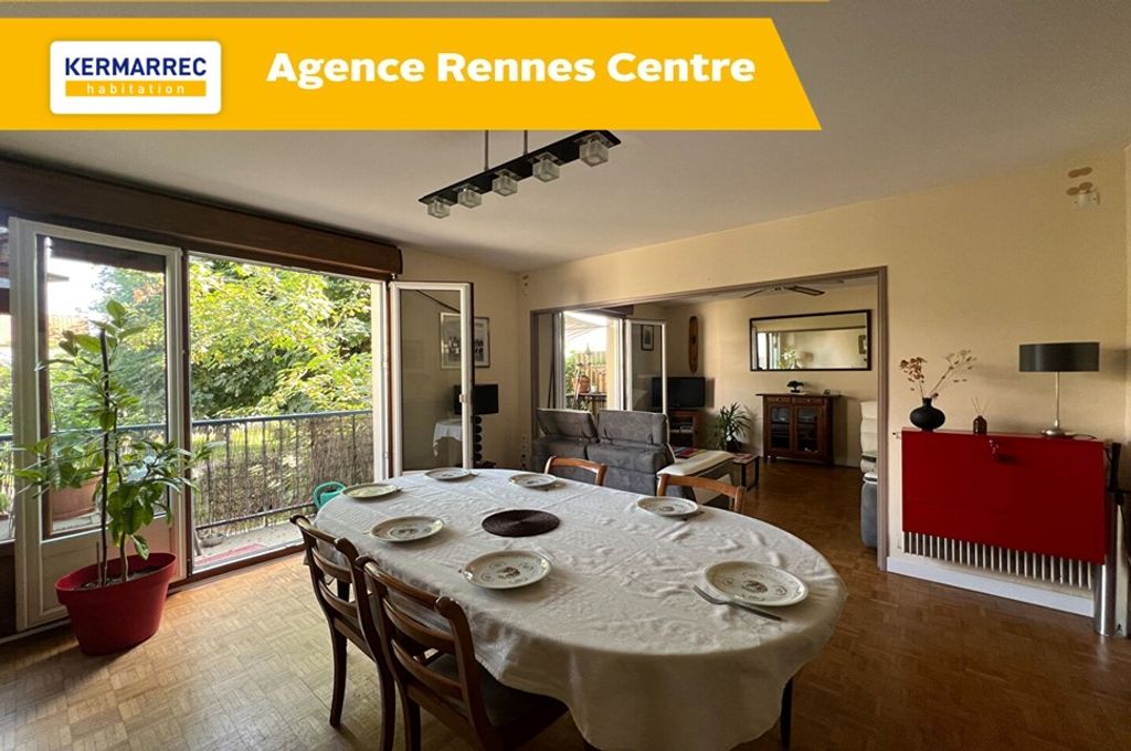 Achat appartement à vendre 5 pièces 99 m² - Rennes