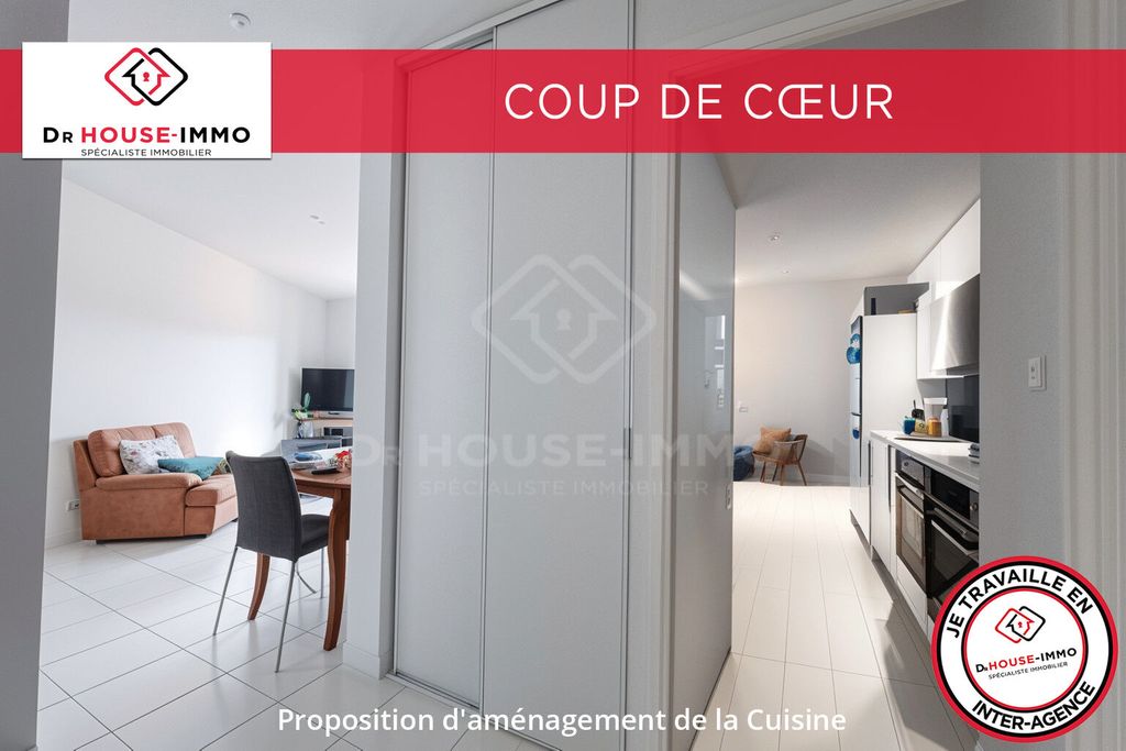 Achat appartement à vendre 3 pièces 69 m² - Nîmes