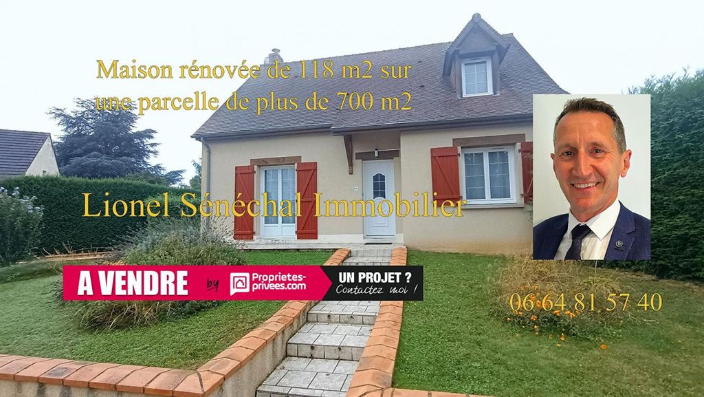 Achat maison à vendre 4 chambres 118 m² - Le Mans