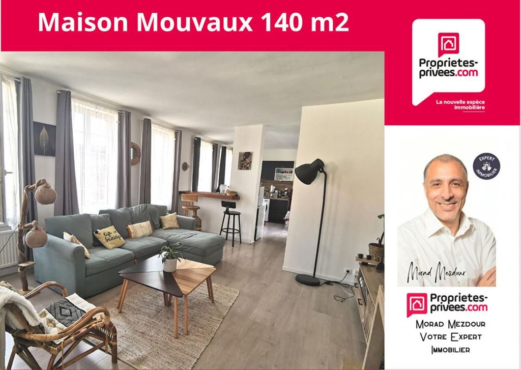 Achat maison à vendre 2 chambres 140 m² - Mouvaux