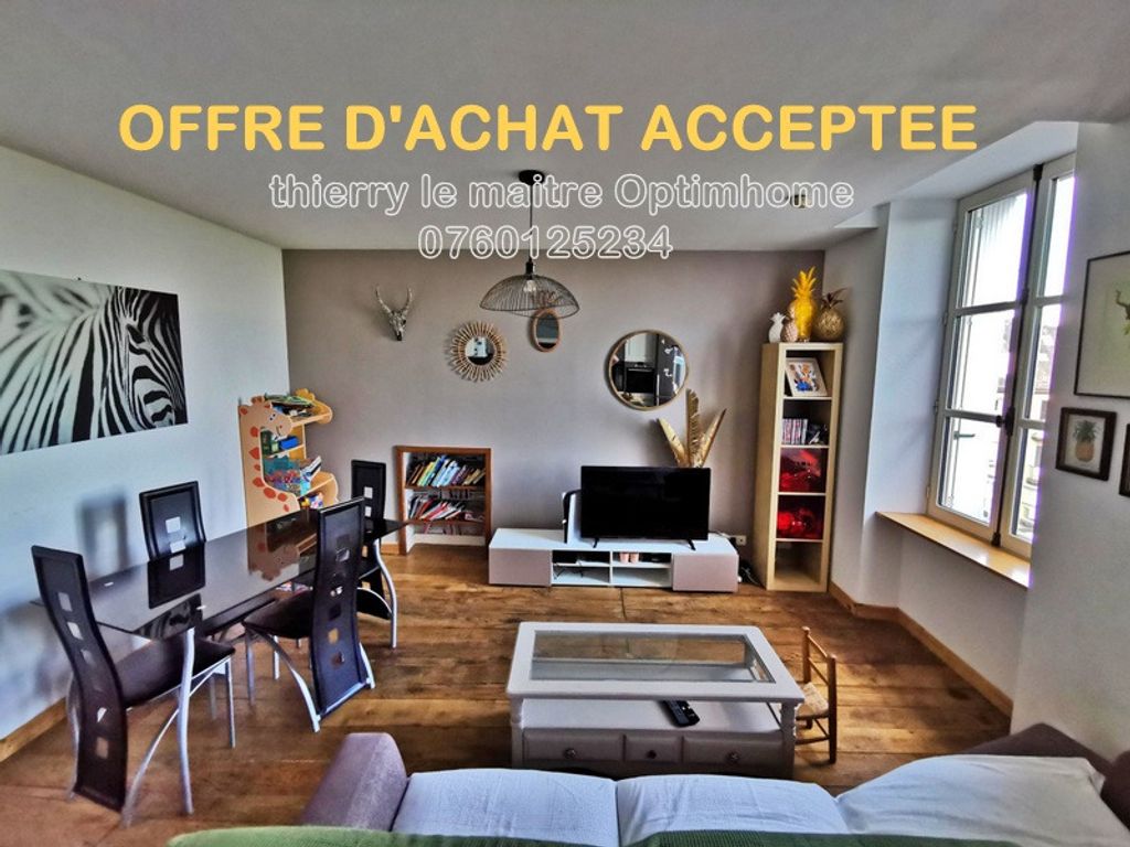 Achat appartement à vendre 3 pièces 63 m² - Fougères