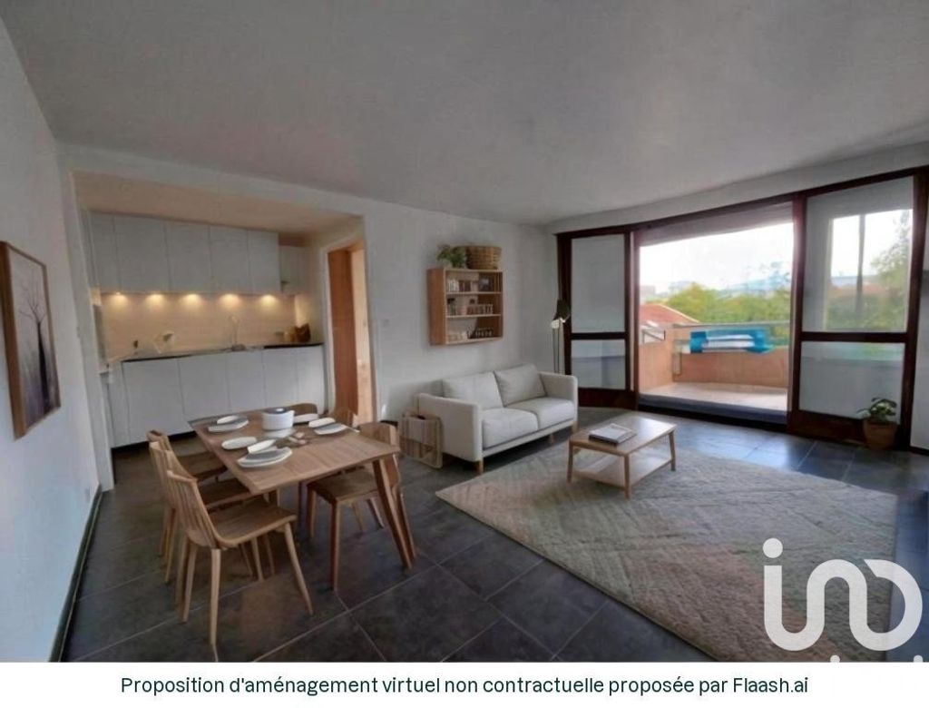 Achat appartement à vendre 3 pièces 66 m² - Grenoble