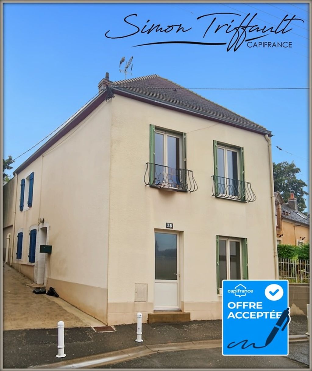 Achat maison à vendre 2 chambres 75 m² - Bonnétable