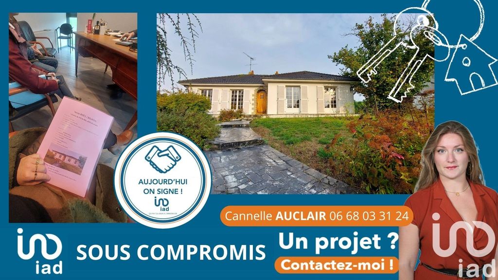 Achat maison à vendre 3 chambres 88 m² - Buzançais