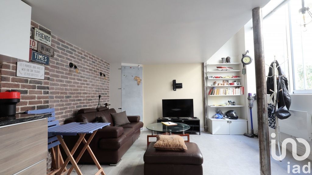 Achat loft à vendre 2 pièces 43 m² - Paris 20ème arrondissement