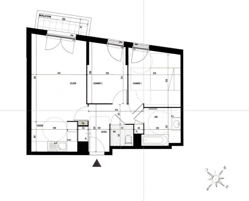 Achat appartement à vendre 3 pièces 59 m² - Romainville