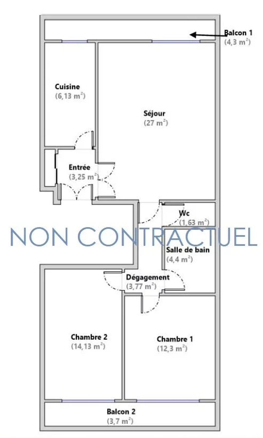 Achat appartement 3 pièce(s) Boulogne-Billancourt