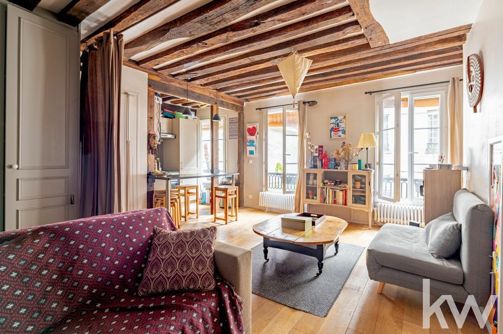 Achat appartement à vendre 2 pièces 41 m² - Paris 3ème arrondissement