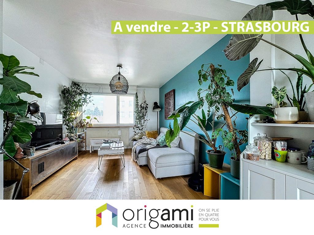 Achat appartement à vendre 2 pièces 62 m² - Strasbourg