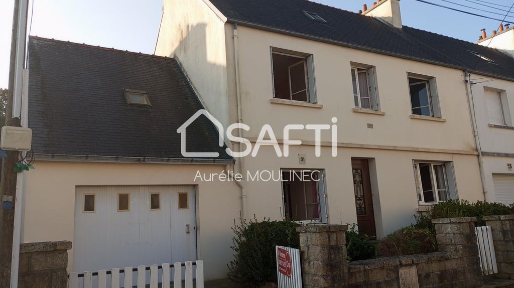 Achat maison à vendre 3 chambres 104 m² - Douarnenez