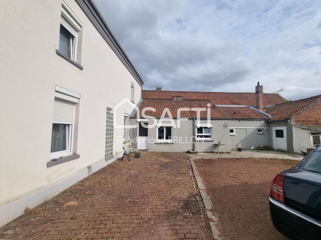 Achat maison à vendre 4 chambres 142 m² - Bruay-la-Buissière