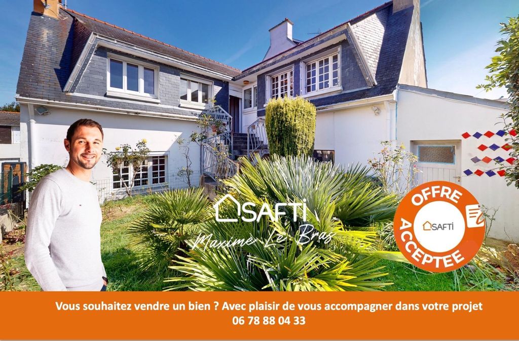 Achat maison à vendre 3 chambres 159 m² - Concarneau