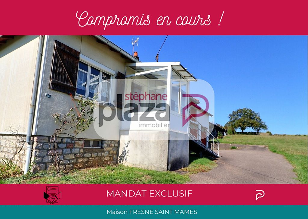 Achat maison à vendre 3 chambres 85 m² - Fresne-Saint-Mamès