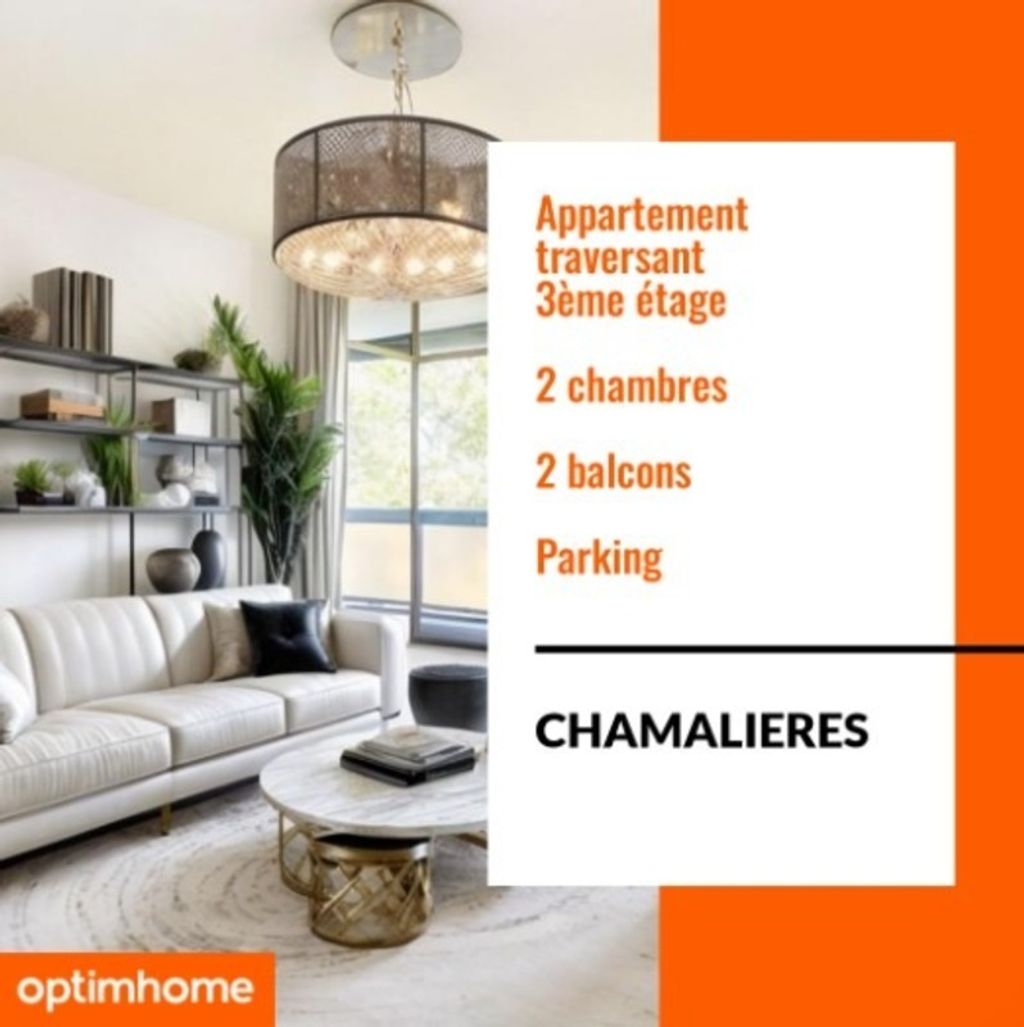 Achat appartement à vendre 3 pièces 74 m² - Chamalières