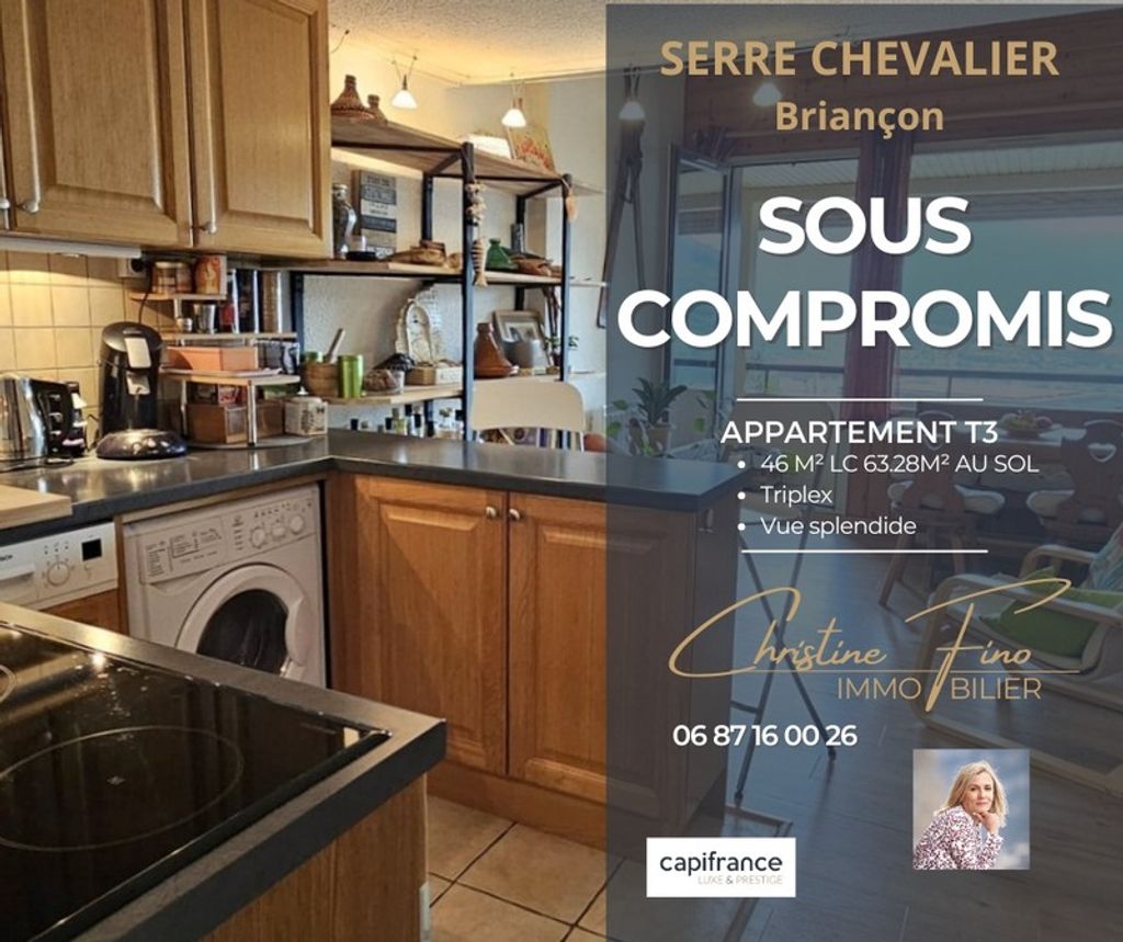 Achat triplex à vendre 4 pièces 63 m² - Briançon