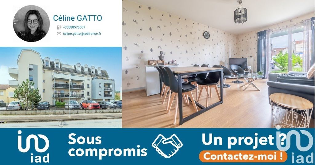 Achat appartement à vendre 2 pièces 47 m² - Florange