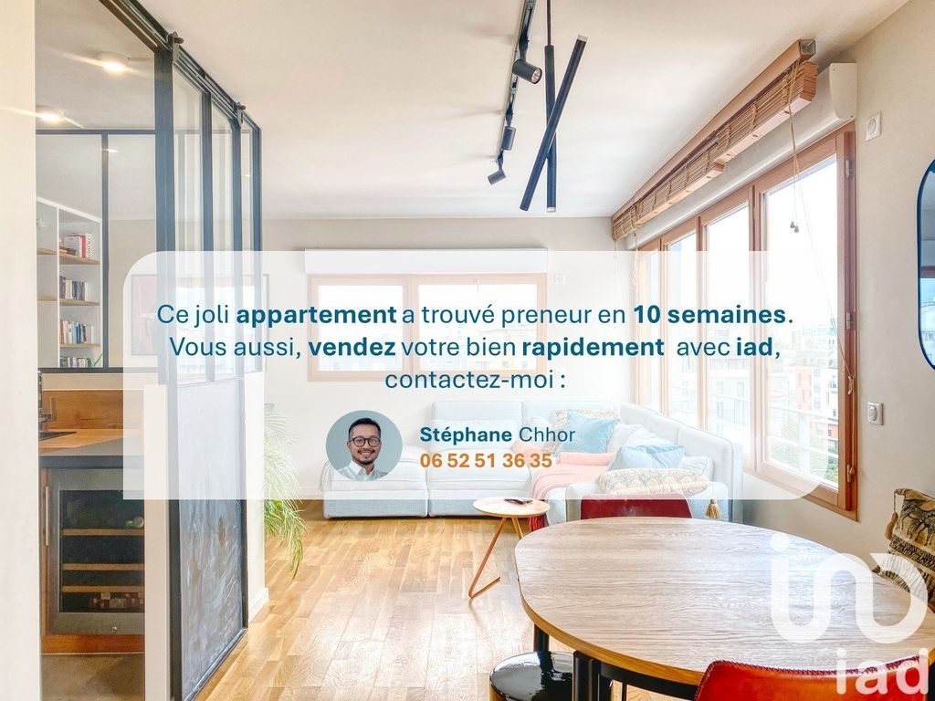 Achat duplex à vendre 4 pièces 82 m² - Asnières-sur-Seine