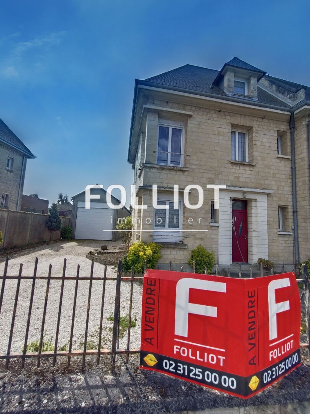 Achat maison à vendre 3 chambres 76 m² - Malherbe-sur-Ajon