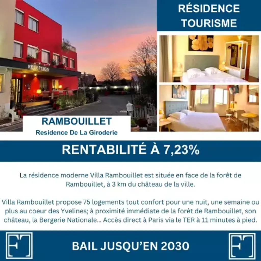 Achat studio à vendre 21 m² - Rambouillet