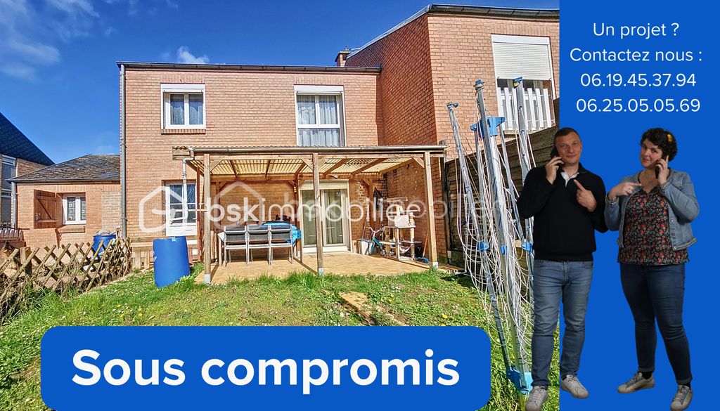 Achat maison à vendre 4 chambres 125 m² - Douchy-les-Mines