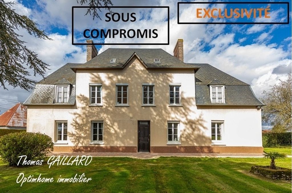 Achat maison à vendre 4 chambres 150 m² - Saint-Aubin-d'Écrosville