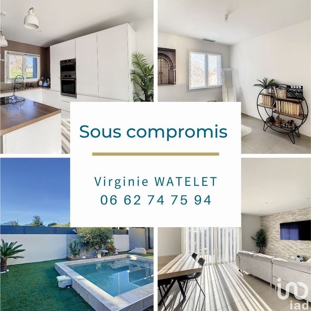 Achat maison à vendre 3 chambres 91 m² - Saint-Mathieu-de-Tréviers