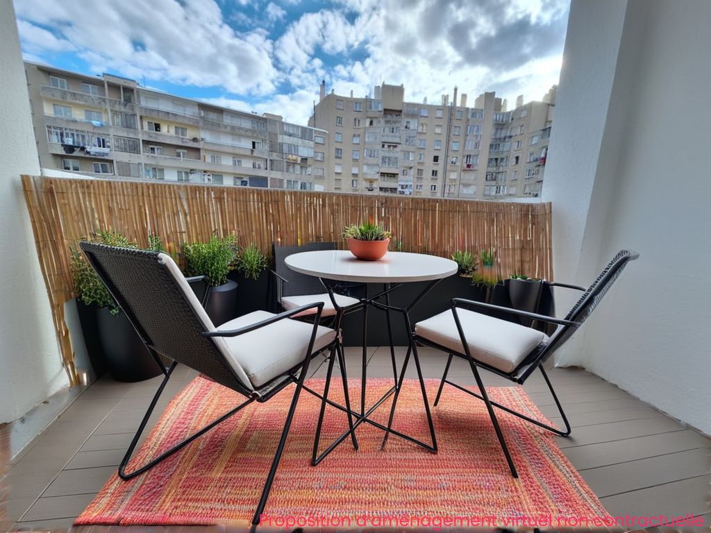 Achat appartement à vendre 3 pièces 62 m² - Marseille 5ème arrondissement