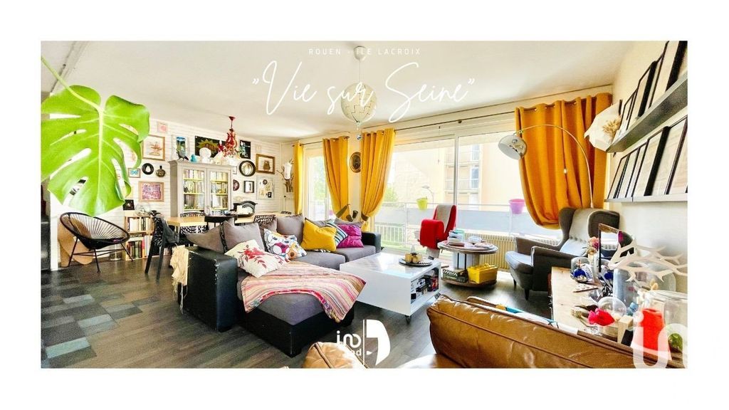 Achat appartement à vendre 3 pièces 82 m² - Rouen