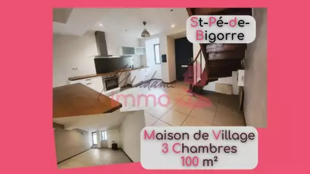 Achat maison à vendre 3 chambres 100 m² - Lourdes