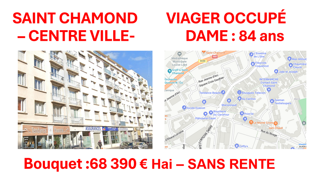 Achat maison à vendre 3 chambres 74 m² - Saint-Chamond