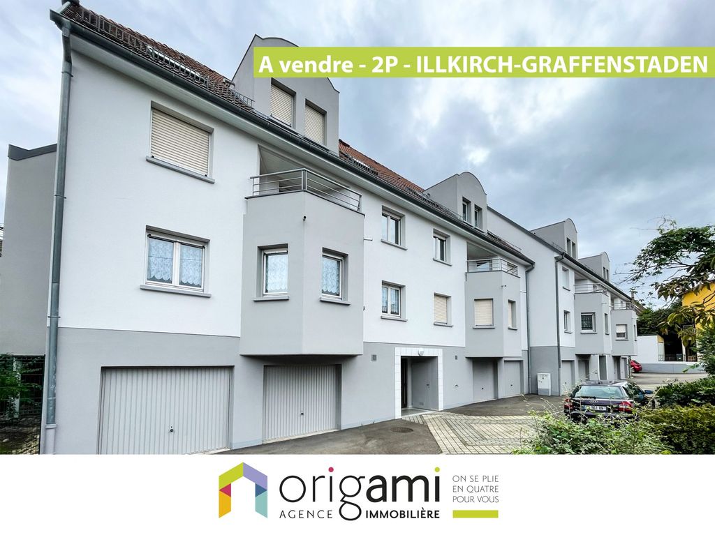 Achat appartement à vendre 2 pièces 45 m² - Illkirch-Graffenstaden