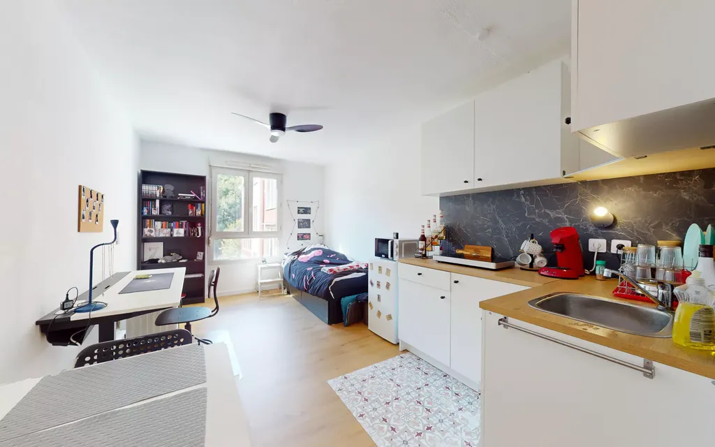 Achat studio à vendre 19 m² - Lyon 4ème arrondissement