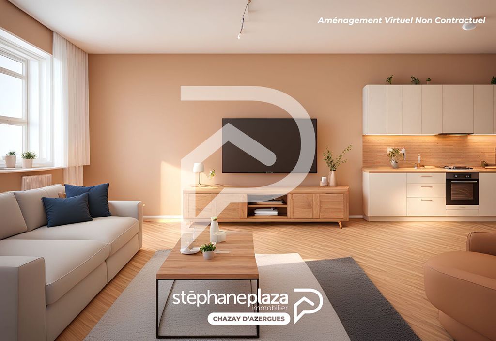 Achat appartement à vendre 4 pièces 82 m² - Ambérieux