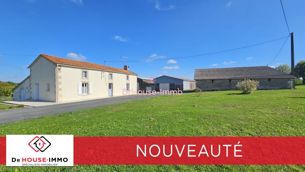 Achat maison à vendre 3 chambres 161 m² - Coulonges-sur-l'Autize