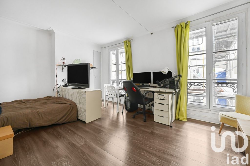 Achat studio à vendre 28 m² - Paris 10ème arrondissement