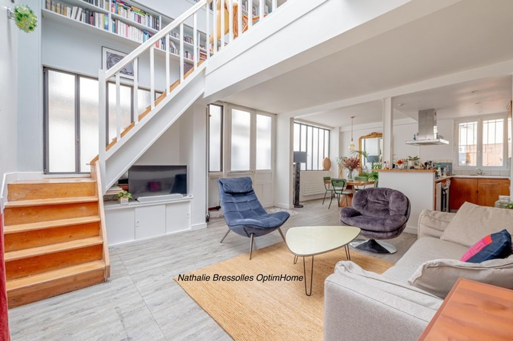 Achat maison à vendre 1 chambre 72 m² - Paris 17ème arrondissement