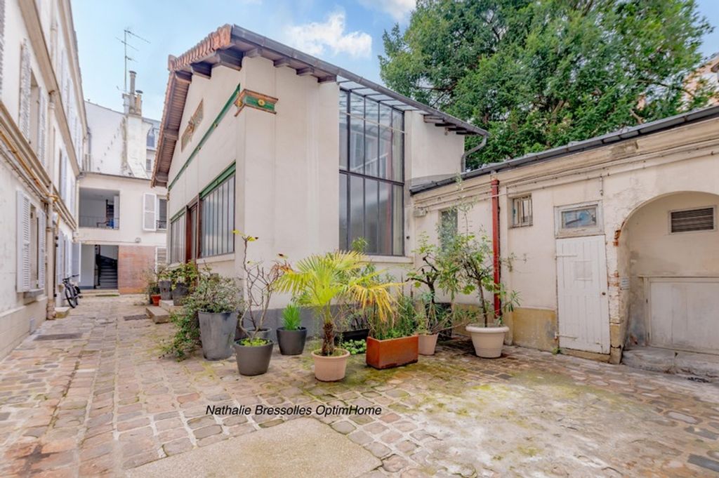 Achat maison à vendre 1 chambre 72 m² - Paris 17ème arrondissement