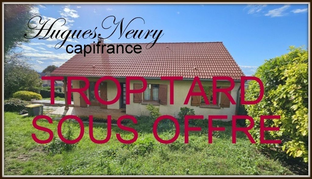 Achat maison à vendre 3 chambres 135 m² - Creuzier-le-Vieux