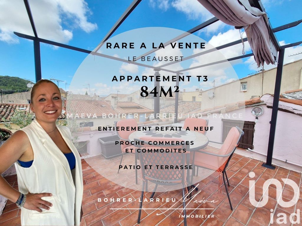 Achat appartement à vendre 3 pièces 84 m² - Le Beausset