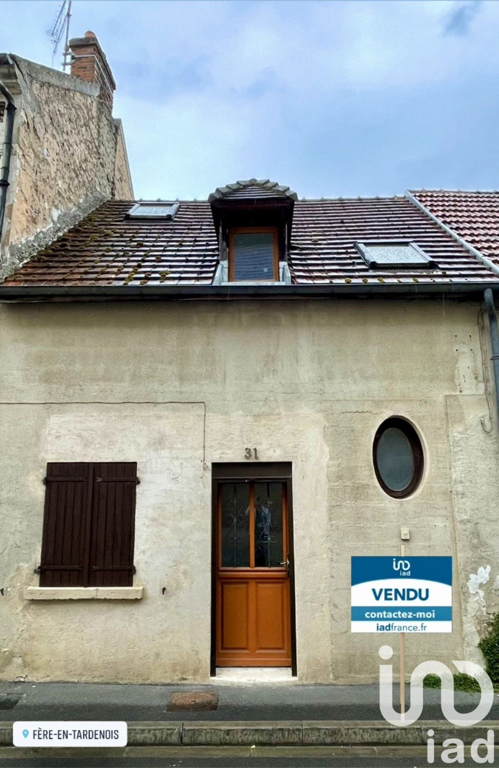 Achat maison à vendre 2 chambres 56 m² - Fère-en-Tardenois